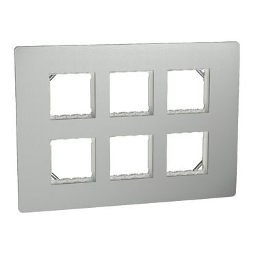 Miluz ZeTa - 12M Grid&CoverFrame, Silver Grey