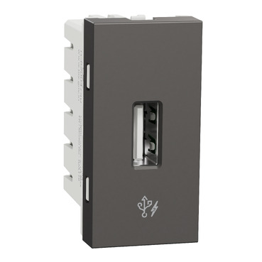 Miluz ZeTa - 2.1A USB Charger(1M) Warm Grey
