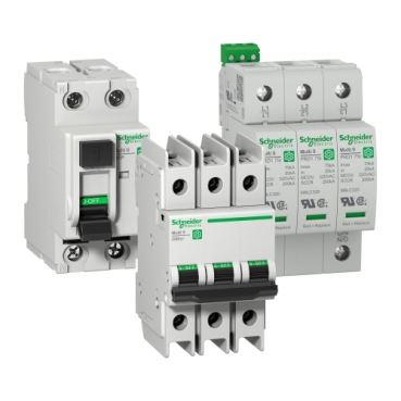 Multi9 C60 UL/CSA/IEC Schneider Electric Protection modulaire jusqu'à 63 A Multi Standard