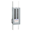 Panelboard interior, NQ, main lugs, 400A, Al bus, 42 pole spaces, 1 phase, 3 wire, 240 VAC, 48 VDC