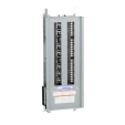 Panelboard interior, NQ, main lugs, 225A, Cu bus, 54 pole spaces, 3 phase, 4 wire, 240 VAC, 48 VDC