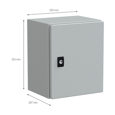 NSYCRN325200P - PanelSeT CRN plain door with mount.plate