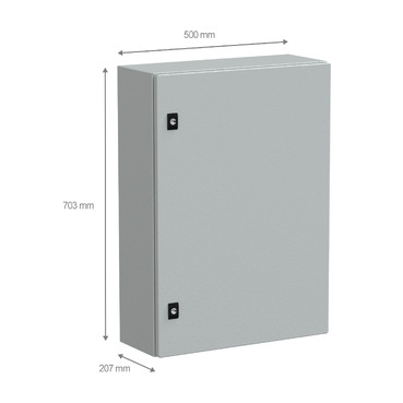 NSYCRN75200 - PanelSeT CRN plain door w/o mount.plate
