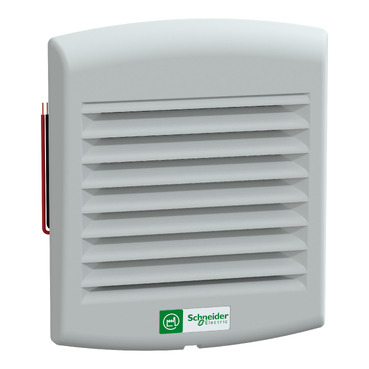 Schneider Electric NSYCVF38M24DPF, CilmaSys-Lüfter IP54 38m³/h 24V DC mit  Ausgangsgitter und Filter G2