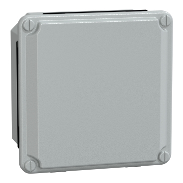 NSYDBN1010 - Metal industrial box - low plain cover 
