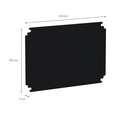 NSYMB43 technical illustration with dimensions