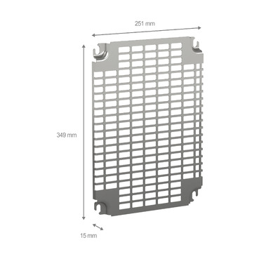 NSYMR43 technical illustration with dimensions