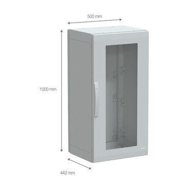PanelSeT PLA - NSYPLA1054TG - TI Dimensions