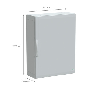 PanelSeT PLA - NSYPLA1073G - TI Dimensions