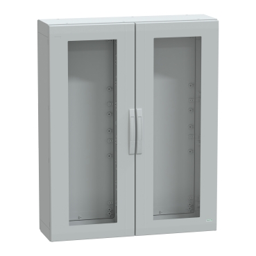 Armario eléctrico Schneider Electric NSYPLM32T, tipo de puerta  Transparente, PET, Gris, 310 x 215 x 160mm, Thalassa PLM