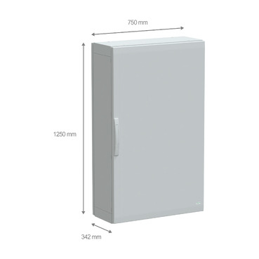 PanelSeT PLA - NSYPLA1273G - TI Dimensions