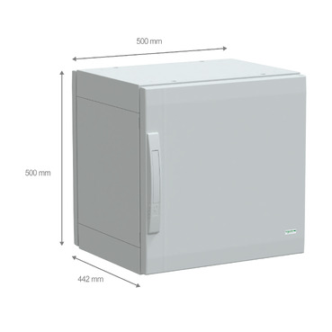 PanelSeT PLA - NSYPLA554G - TI Dimensions