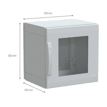 PanelSeT PLA - NSYPLA554TG - TI Dimensions
