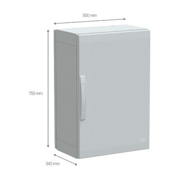 PanelSeT PLA - NSYPLA753G - TI Dimensions