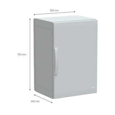 PanelSeT PLA - NSYPLA754G - TI Dimensions