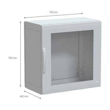 PanelSeT PLA - NSYPLA774TG - TI Dimensions