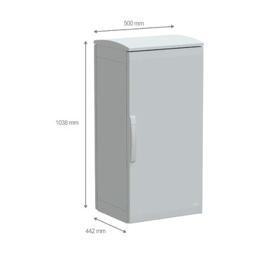 PanelSeT PLA - NSYPLAT1054G - TI Dimensions