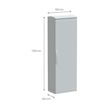 PanelSeT PLA - NSYPLAT1553G - TI Dimensions