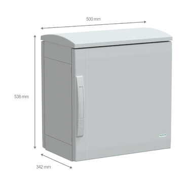 PanelSeT PLA - NSYPLAT553G - TI Dimensions