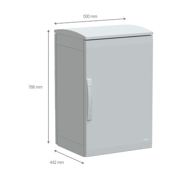 PanelSeT PLA - NSYPLAT754G - TI Dimensions