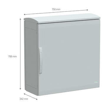 PanelSeT PLA - NSYPLAT773G - TI Dimensions