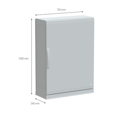 PanelSeT PLA - NSYPLAZ1073G - TI Dimensions