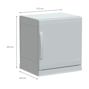 PanelSeT PLA - NSYPLAZ554G - TI Dimensions