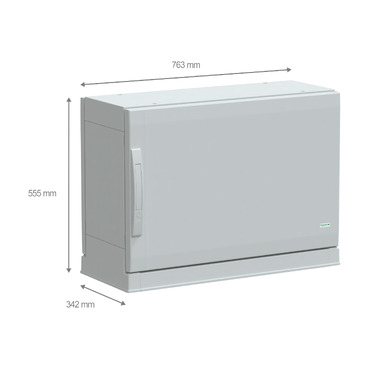 PanelSeT PLA - NSYPLAZ573G - TI Dimensions