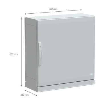 PanelSeT PLA - NSYPLAZ773G - TI Dimensions