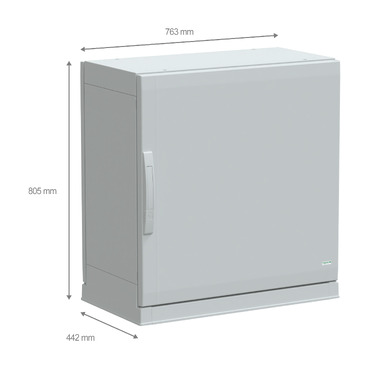 PanelSeT PLA - NSYPLAZ774G - TI Dimensions