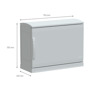 PanelSeT PLA - NSYPLAZT573G - TI Dimensions