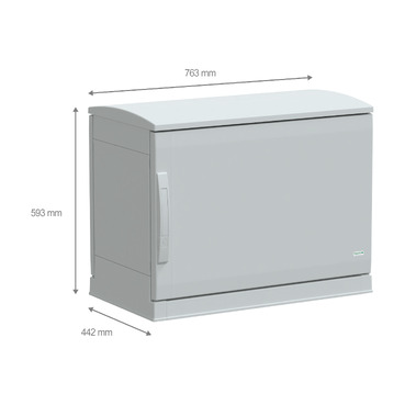 PanelSeT PLA - NSYPLAZT574G - TI Dimensions