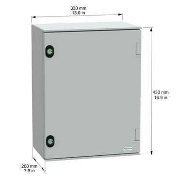 PanelSeT PLM - WM PLM plain 33x20x43mm - Dimensions