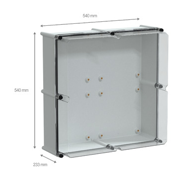 PanelSeT PLS - NSYPLS5454AG - TI Dimensions