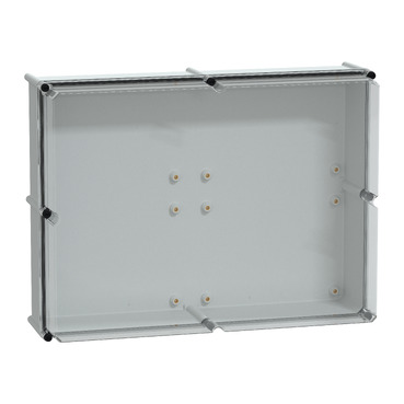 Caja distribución superficie IP65 24 módulos (2x12)puerta transparente PHS  24T