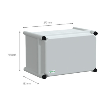 PanelSeT PLS - NSYPLSC1827G - TI Dimensions