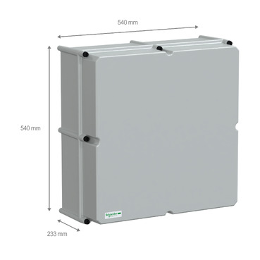 PanelSeT PLS - NSYPLSC5454AG - TI Dimensions
