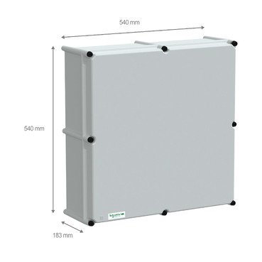 PanelSeT PLS - NSYPLSP5454G - TI Dimensions