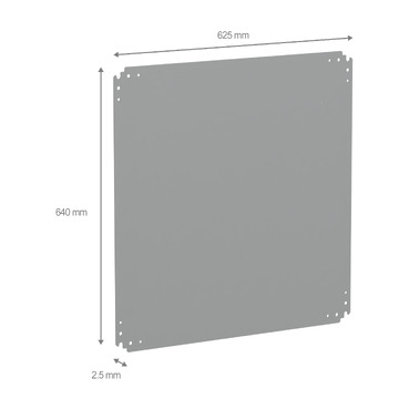 PanelSeT PLA - NSYPMM77 - TI Dimensions