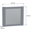 HMI encl. PanelSet - NSYS3CM404020 - Image with dimensions