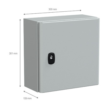 NSYS3D3315P technical illustration with dimensions