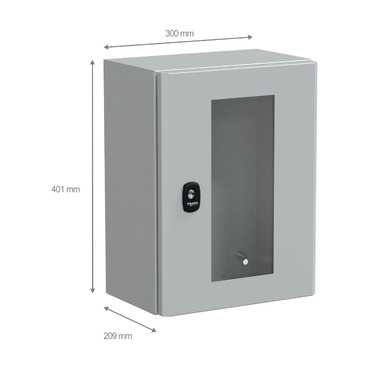 NSYS3D4320T technical illustration with dimensions