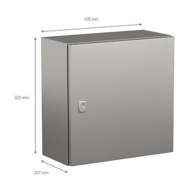 only surface bait 　ウールボックス300x170x150 NSYS3X4420 - Wall mounted enclosure, PanelSeT S3X, stainless steel