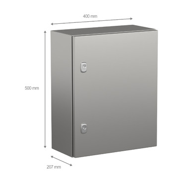 ss様 NSYS3X5420 - Wall mounted enclosure, PanelSeT S3X, stainless steel