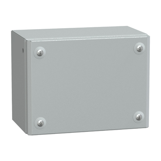 Nsysbm152012 Metal Industrial Box Plain Door H150xw200xd120 Ip66 Ik10 Ral 7035 Schneider Electric Global