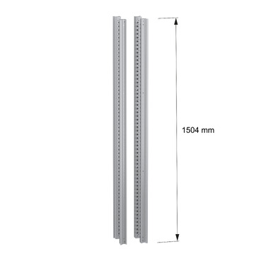Vertical uprights, PanelSeT SFN, for electrical enclosure H1600mm, set of 4-2