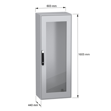 PanelSeT SM - glazed door wo/mp 1600x600x400 - TI - Content