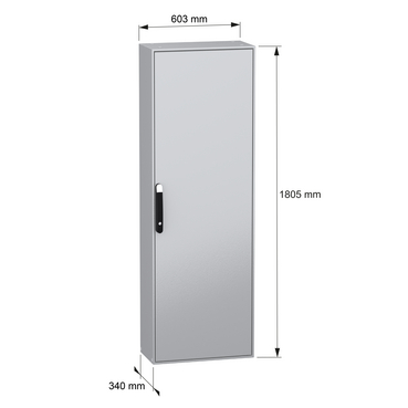 PanelSeT SM - wo/mount plate 1800x600x300 - TI - Content