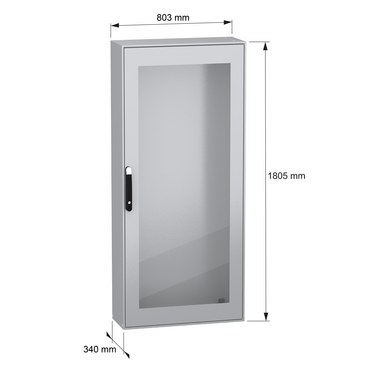 PanelSeT SM - glazed door wo/mp 1800x800x300 - TI - Content