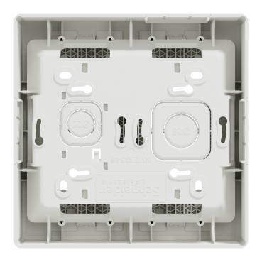 NU122418 - New Unica - workstation - surface - 2 x 4 modules 